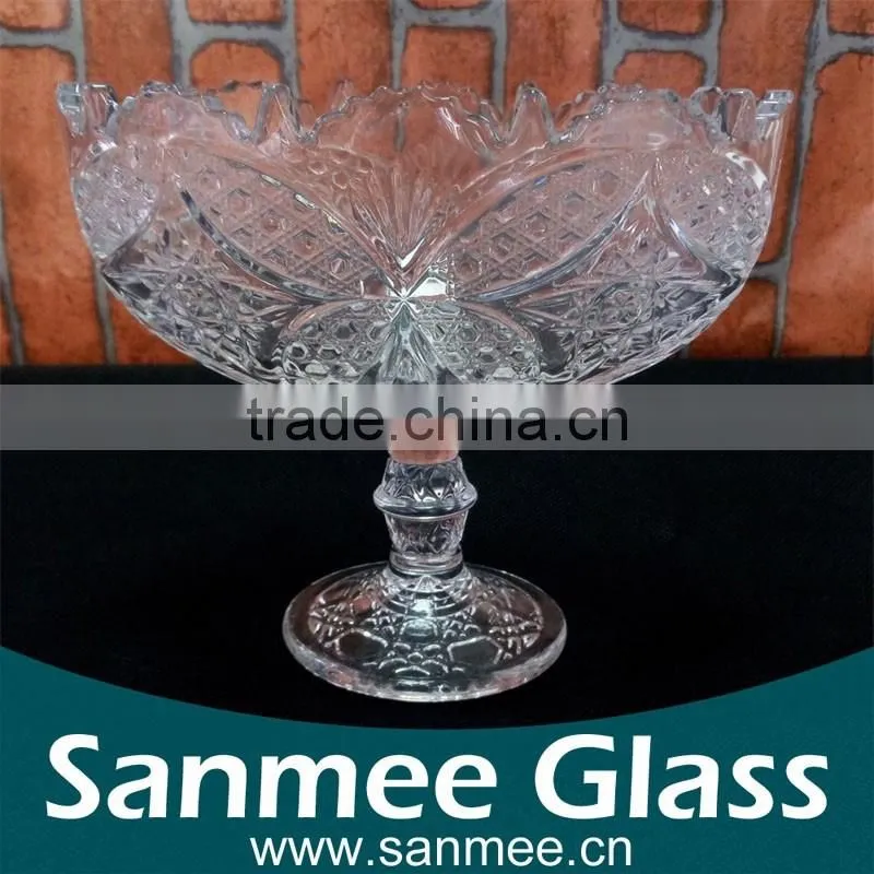 Good Quality Low Price Clear Glass Bowl Shallow Glass Bowl