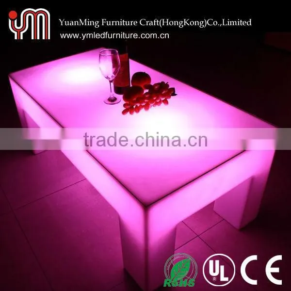 led light furniture&led coffee table&led bar table