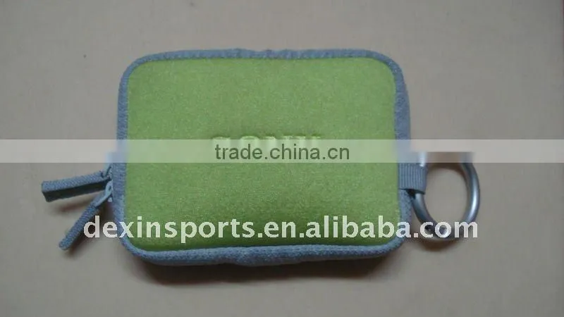 colourful neoprene digital camera case in different design