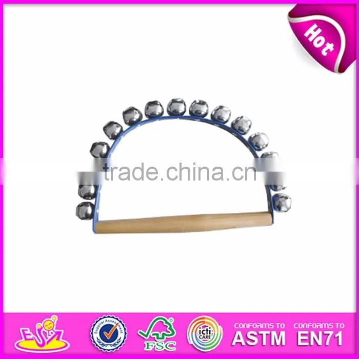 Hot sale baby toy musical instrument hand tambourine W07I102