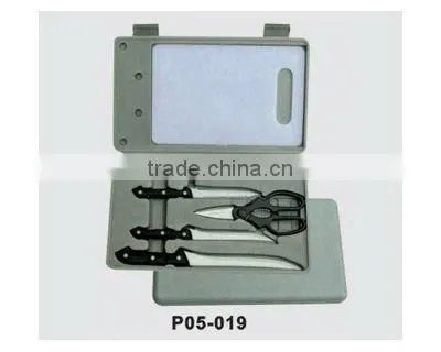8pcs stainless steel knife set with plastic box