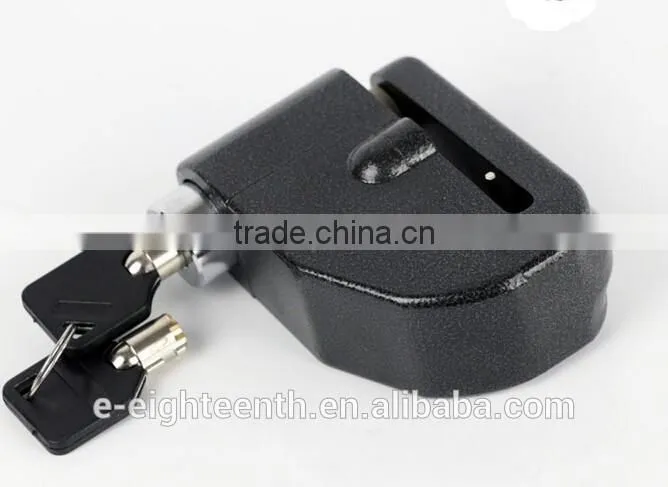 Motorcycle Bike Bicycle Cycling Lock Rotor Brake Wheel Lock Anti-Theft Safety Alarm