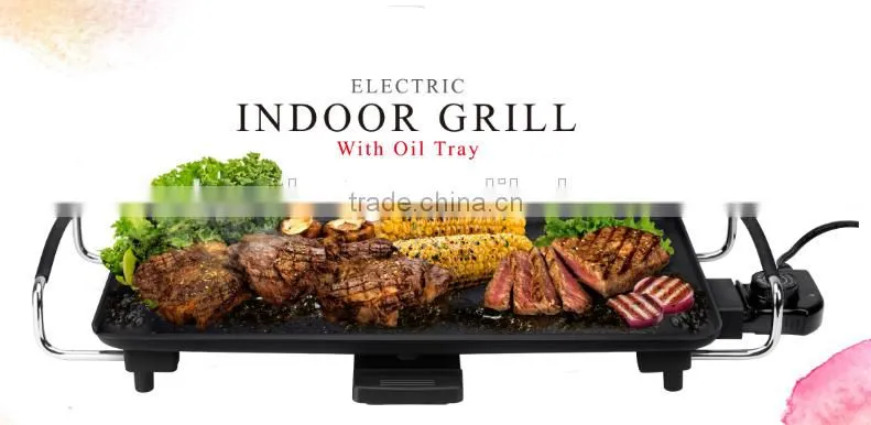 cast iron homeuse griddle pan 2000w