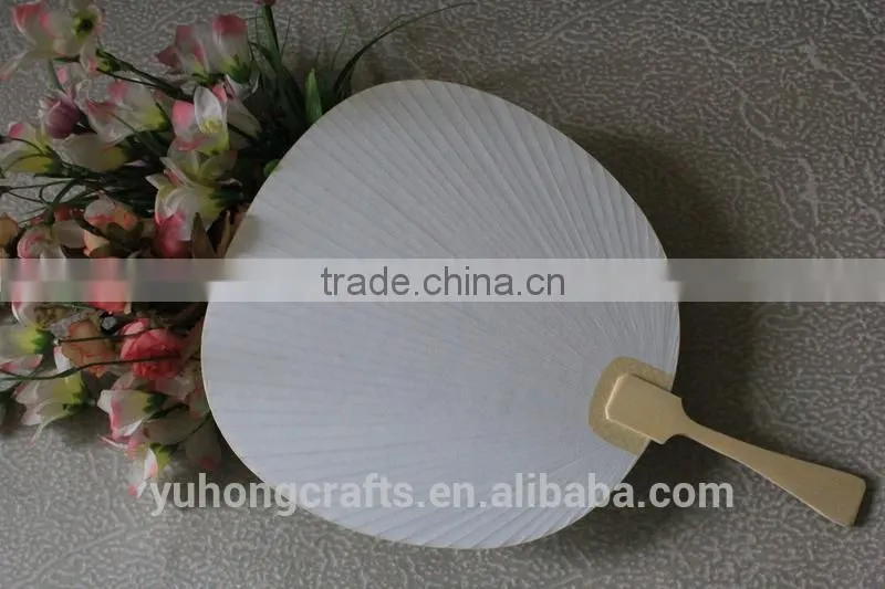 Custom printed round wholesale Japanese personalized hand fan