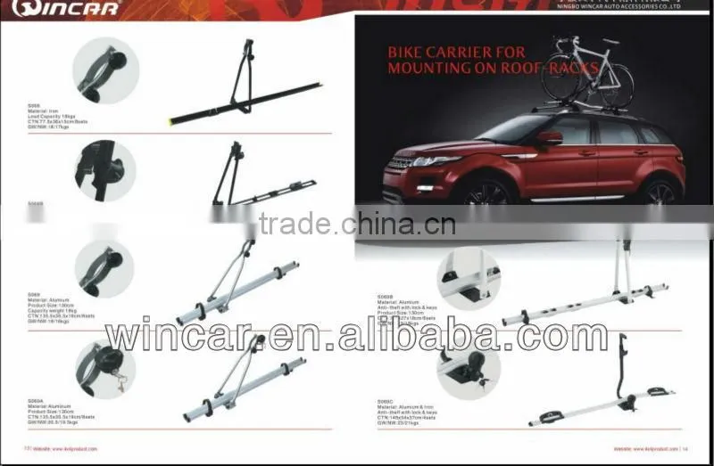 surf board rack for bike using