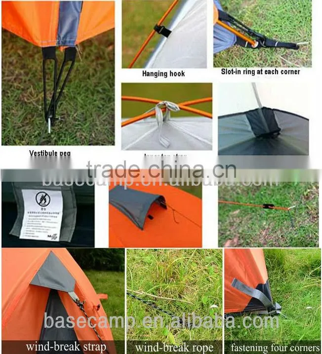 Double Layers Camping Tent Beach Camping Tent