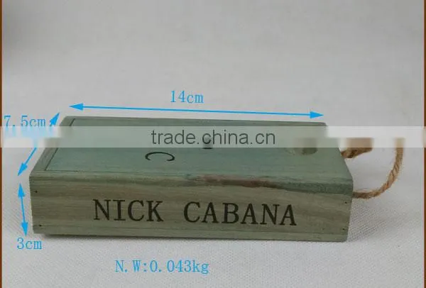 Man wooden watch display box with Sliding lid