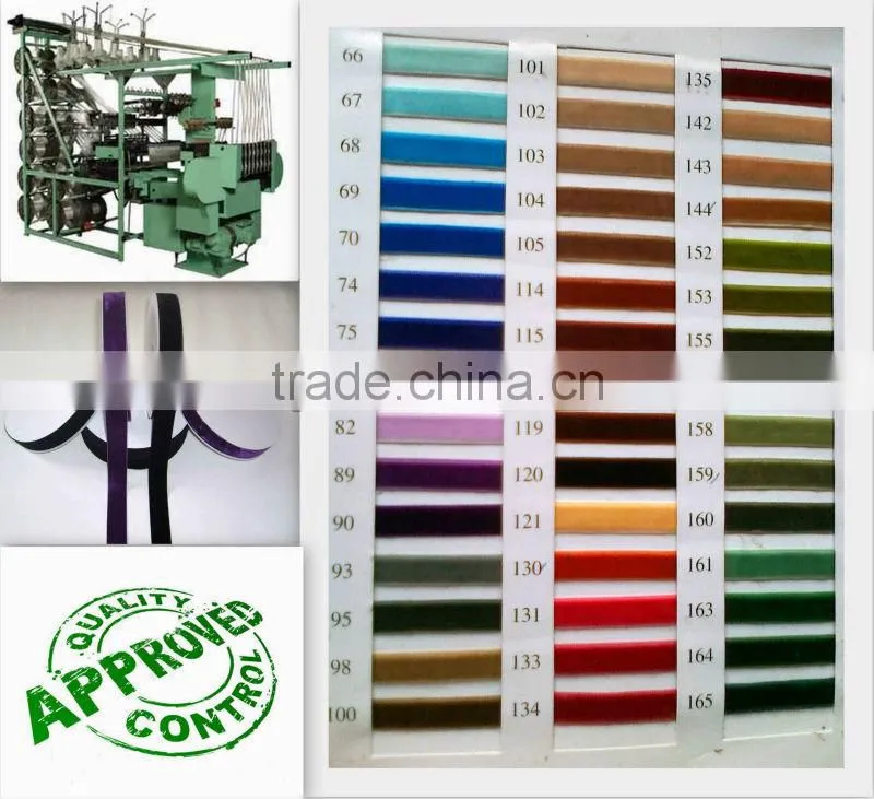 Nylon Velvet Fabric Ribbon