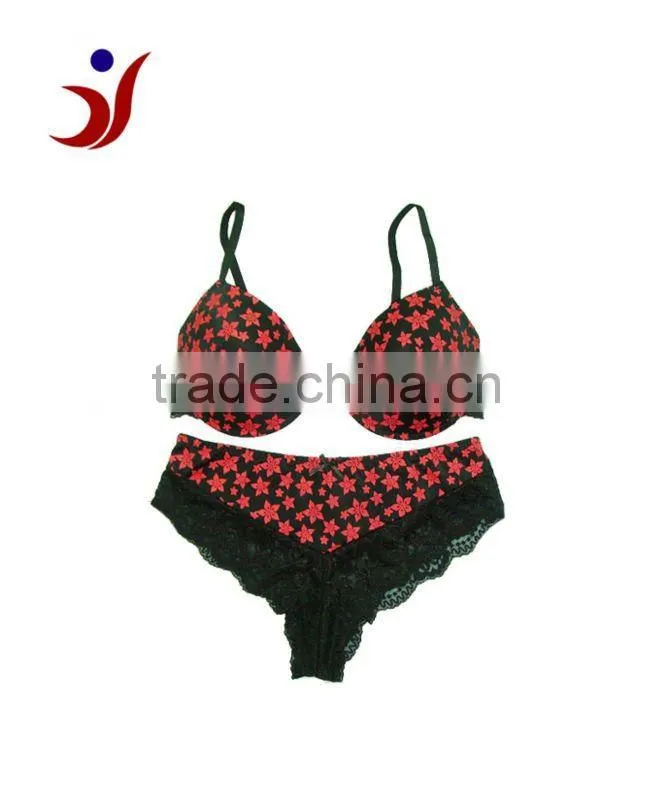2012 hot selling printed girls fashion bra