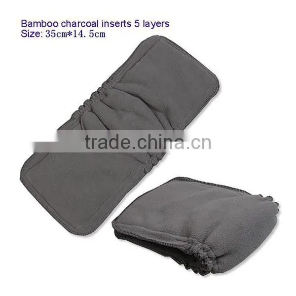 Factory,Custom design,New style Bamboo Carbon Insert With Double Gusset