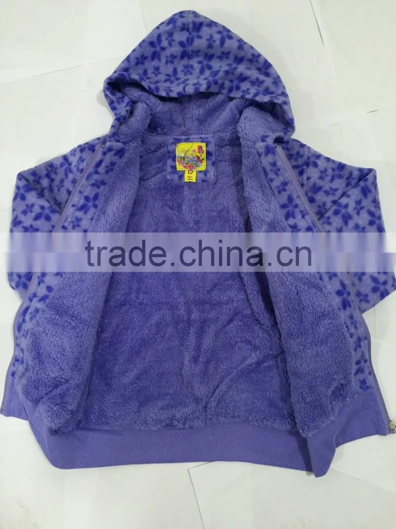 High quality OEM children apparel winter casual coat