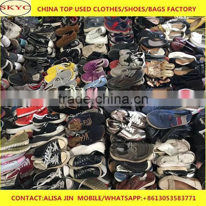 Togo wholesale used handbags leather used bags in bales, fairly used clothes shoes bags for African market