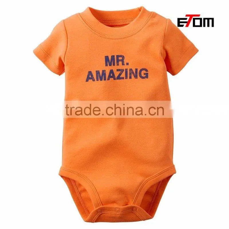 1521 OEM Baby clothes newborn boys 100% cotton print baby jumpsuit long sleeve Infants clothing& Toddlers baby onesie