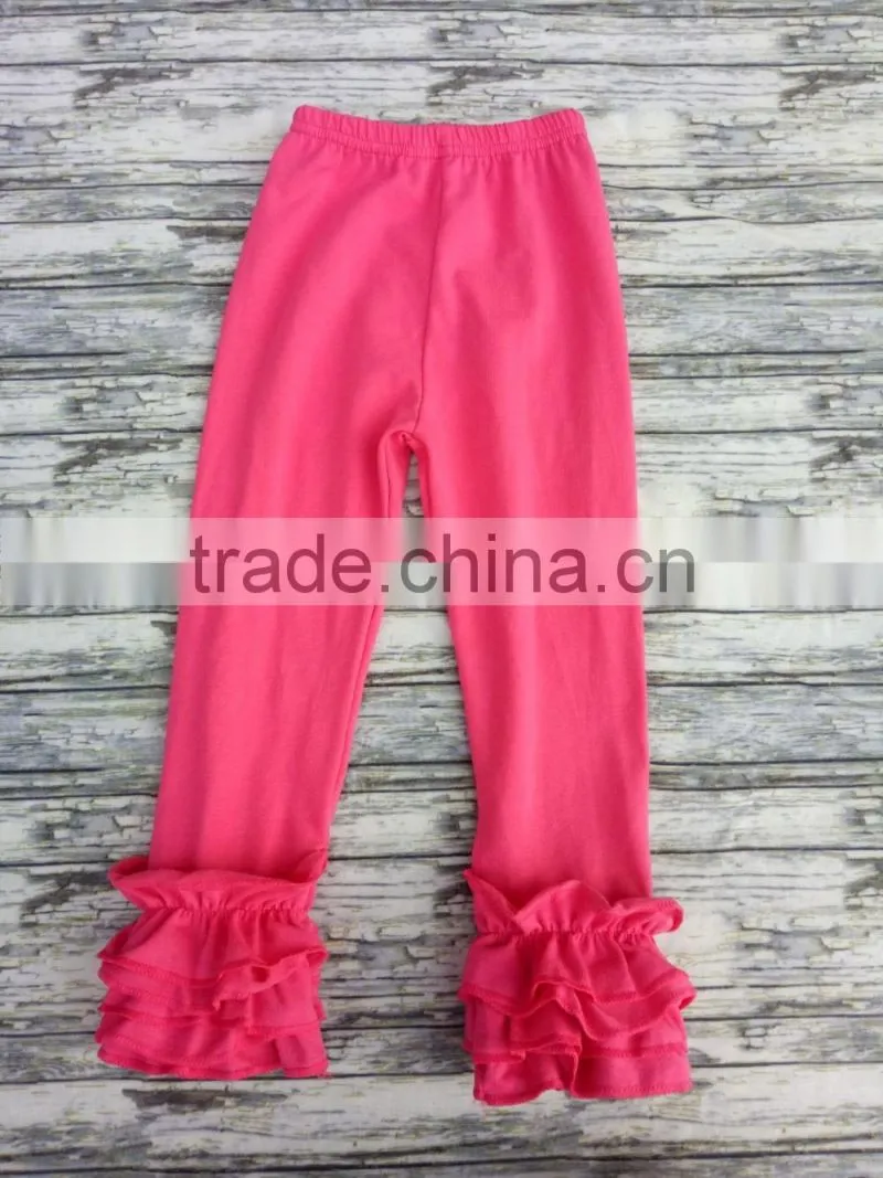 kids wear nightmare leggings wholesale girls nightmare icing ruffle pants