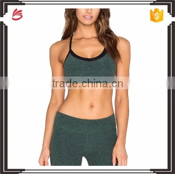 New arrival 2017 fashion yoga pants and bra yoga wear for women