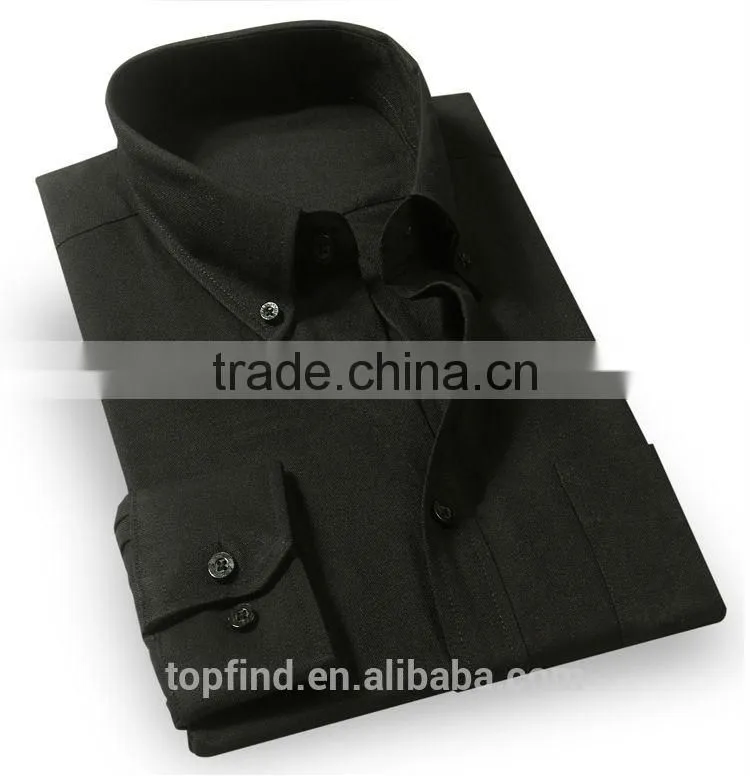 Fashion classic long sleeve popular brand oxford man shirts