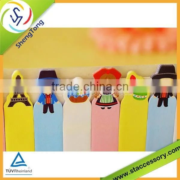 Fancy colorful memo pad/ sticky note pad Customizable wholesale hot selling