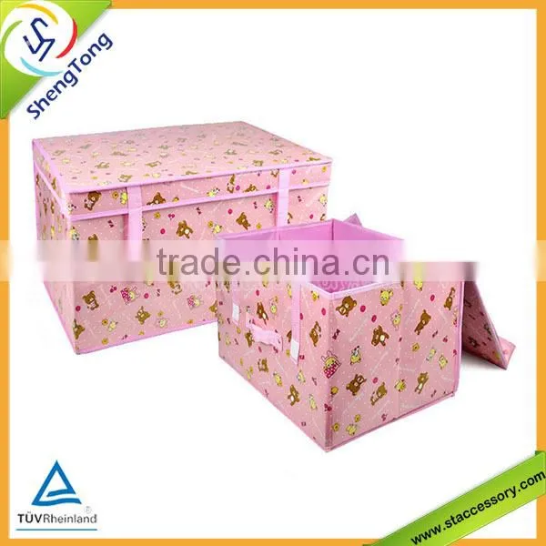 Waterproof Coating Folding Storage Box Fabric Storage Box