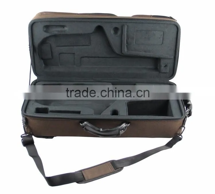 New arrival wholesale canvas saxophone case alto hard saxophone case