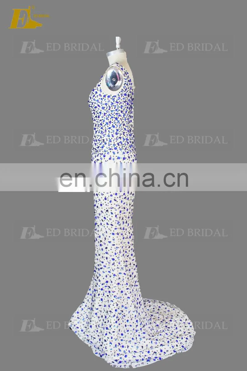 Gorgeous V Neckline Sleeveless Sheath Heavy Beaded Made In China Alibaba Evening Dresses