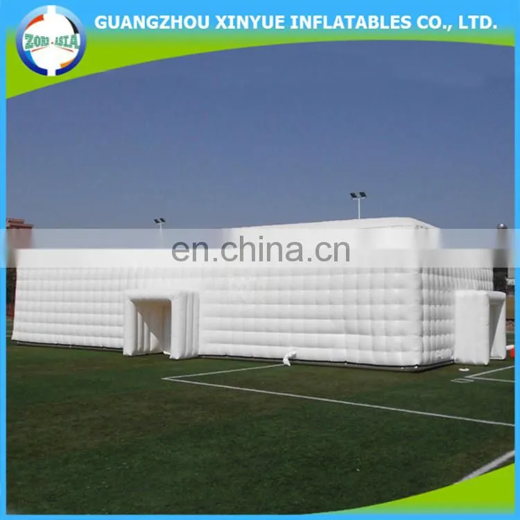 SGS/TUV/EN71 certificated large camping tent inflatable, cube waterproof inflatable tent for sale