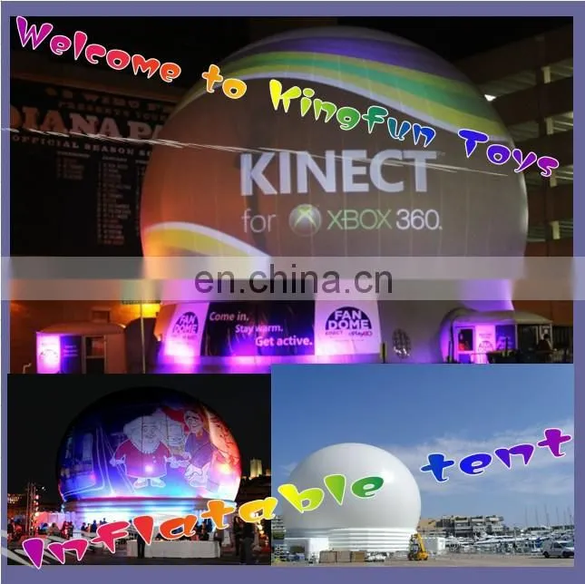 2014 Giant 360 inflatable projection dome tent