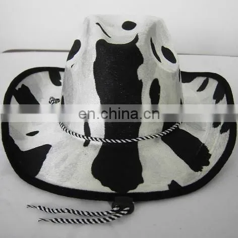 MCH-2094 Party Carnival cheap adult stripes floppy hat wide brim fedora hat