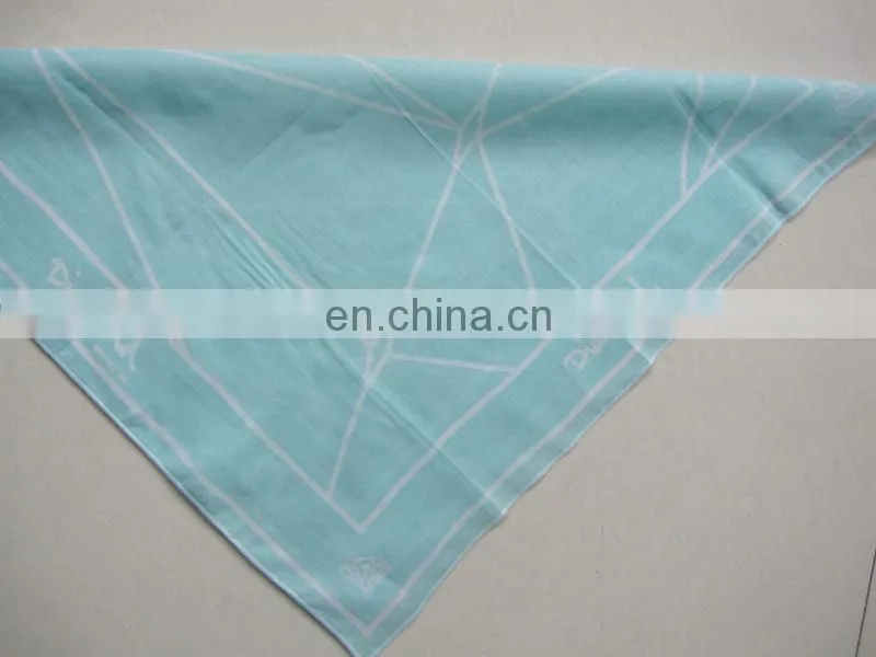 2014 21*21 Inches cotton Square Bandana/Multiscarf Supplier