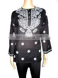 designs of georgette kurtis all types lucknow chikan