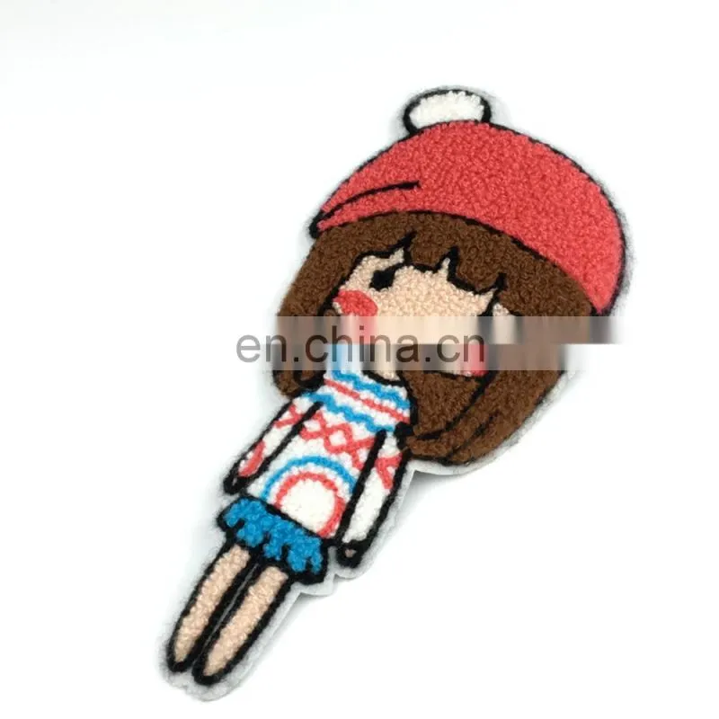 Wholesale custom embroidery letters university chenille patch