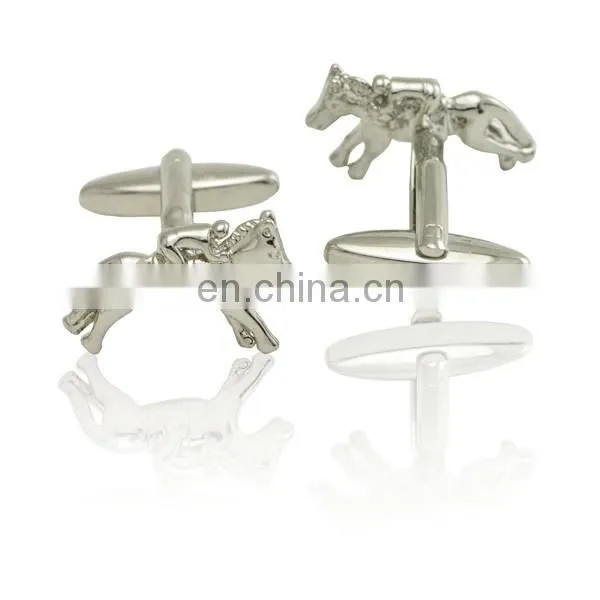 Custom Logo Stainless Steel Watch Movement Cufflinks