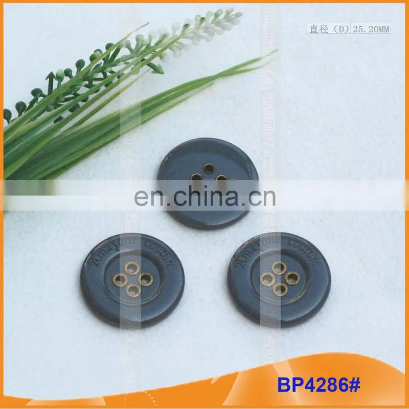 Polyester Resin Button for Garment BP4286