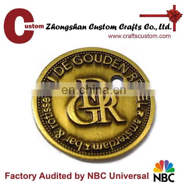 Custom unique cut out coin enamel military police challenge coin