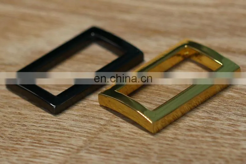 Hardware Suppliers Custom Metal Triangle Ring for Women Handbags