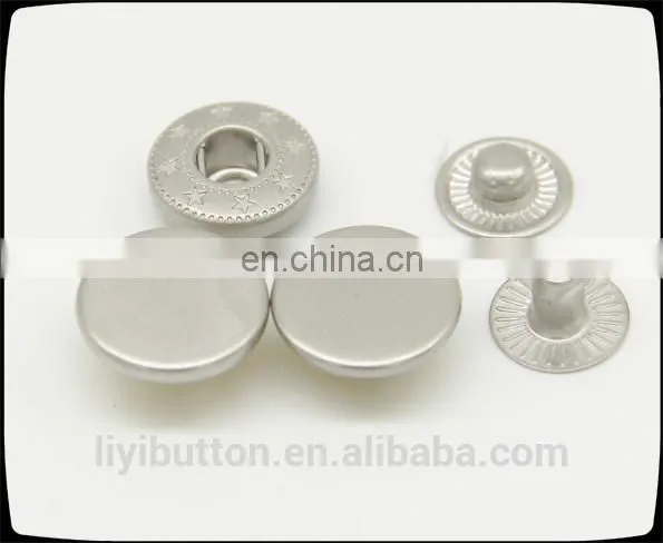 High quality metal snap cap rivet button for jacket