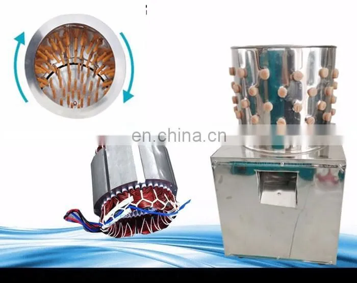 98% Unhairing Rate Chicken Plucking Machine Chicken Killing Machine For Sale