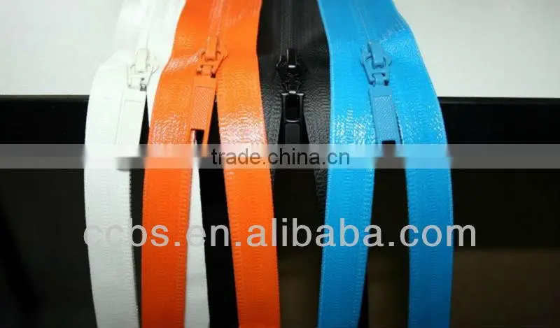 High Quality No.3 Waterproof Long Chain nylon Zipper for Sweater