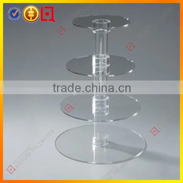 5 Tier clear acrylic cupcake stand