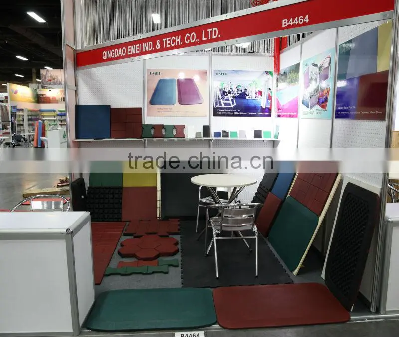 Interlocking Rubber Floor Tiles