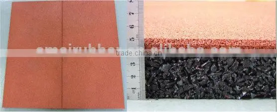 anti slip indoor rubber gym flooring