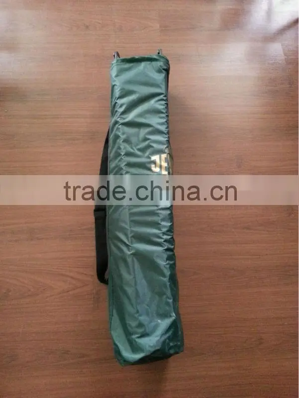 net fabric folding bed with steel tube stand