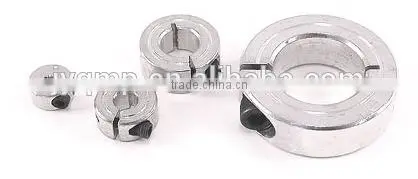 1C-031-S T303 Stainless Steel One-Piece Clamping Collar, 5/16" Bore Size, 11/16" OD, With 4-40 x 3/8 Set Screw