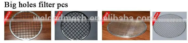 stainless steel filter mesh pieces