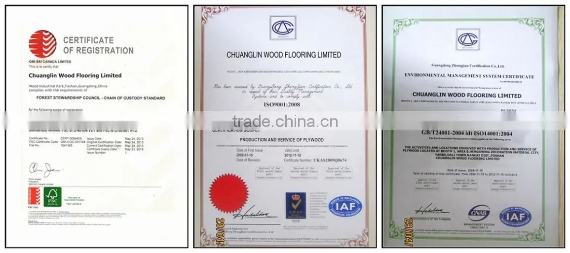 Real hand-scraped small leaf acacia wood flooring hardness 2200