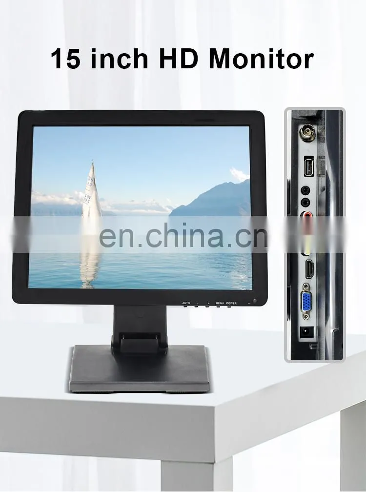15 ''tragbare display 1024*768 open frame capacitive touch screen monitor wall mount touch screen monitor