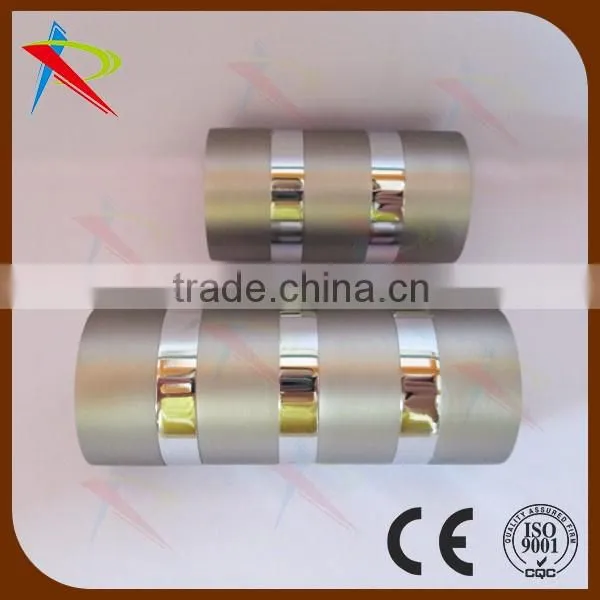 Fancy top quality aluminum curtain finials rod ends