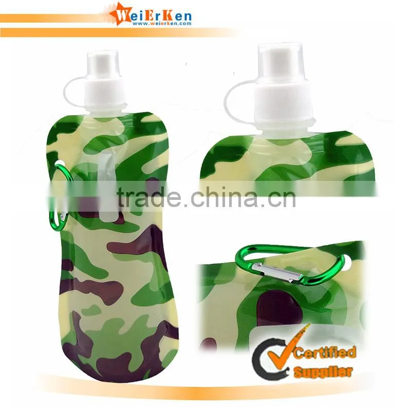 promotional bpa free collapsible water bottle
