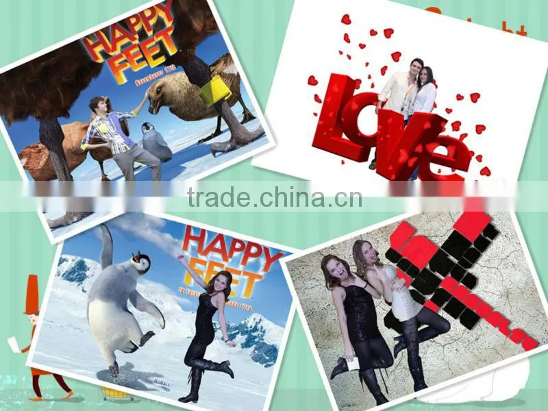 Latest Launched Unlimited 3D Green Screen Photo Booth Wedding and party rental