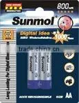 ni-ch 9v rechargeable battery