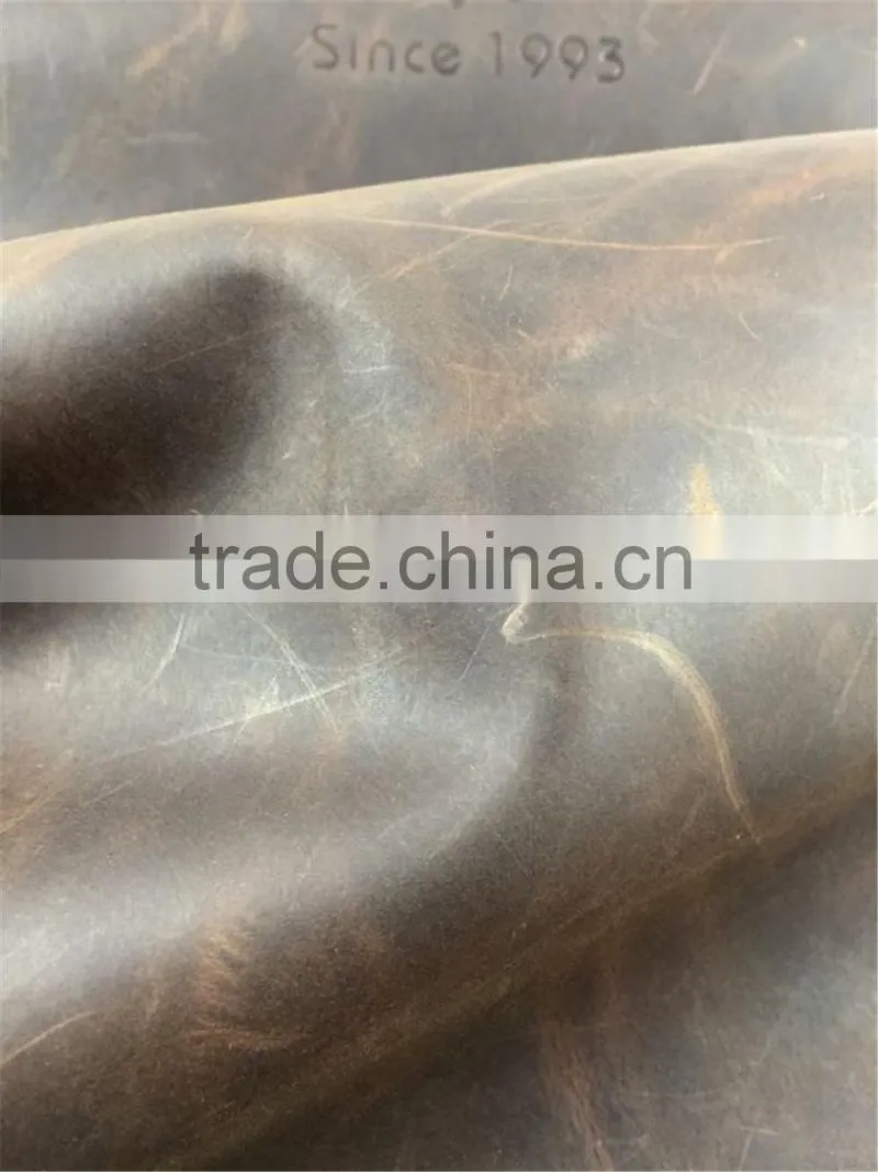 crazy horse leather for bags, shoes,boots